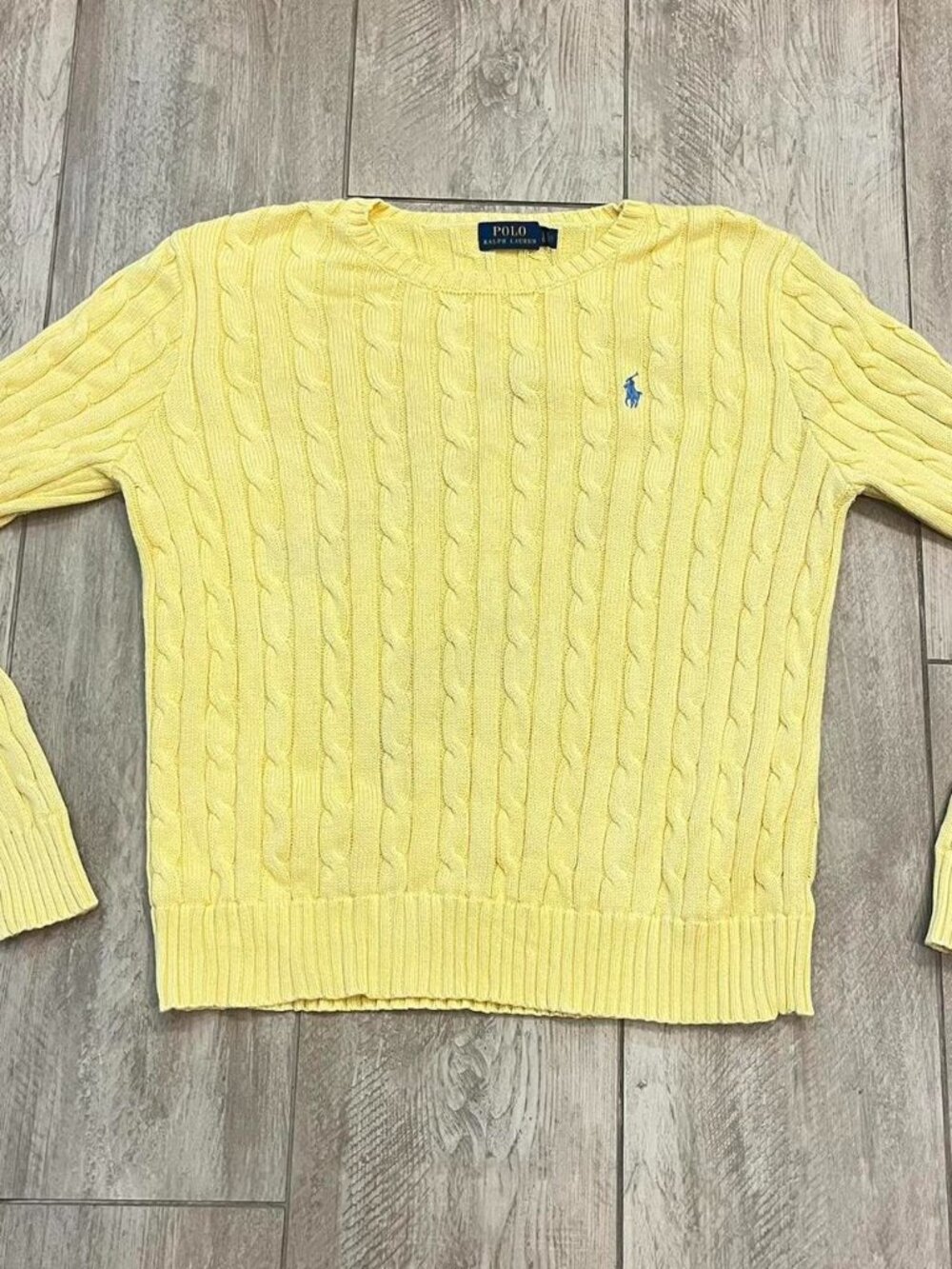 Ralph Lauren Women's Yellow Jumper
